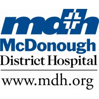 McDonough District Hospital logo, McDonough District Hospital contact details