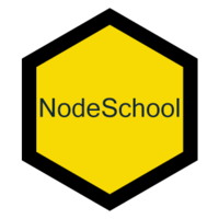 NodeSchool logo, NodeSchool contact details