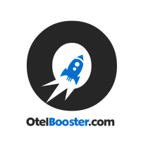 OtelBooster logo, OtelBooster contact details