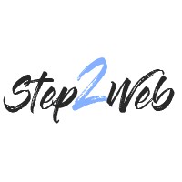 Step2Web logo, Step2Web contact details