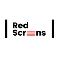 RedScreens logo, RedScreens contact details