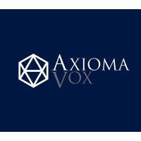 AxiomaVox logo, AxiomaVox contact details