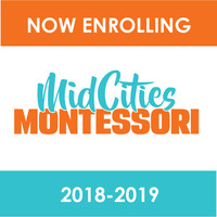 Midcities Montessori logo, Midcities Montessori contact details