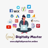 Digitally Master logo, Digitally Master contact details