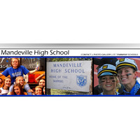 Mandeville High School logo, Mandeville High School contact details