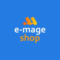 E-MageShop logo, E-MageShop contact details