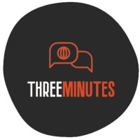 threeminutes logo, threeminutes contact details