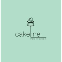 The Cakeline logo, The Cakeline contact details