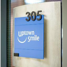 Uptown Smile logo, Uptown Smile contact details