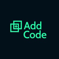 AddCode logo, AddCode contact details