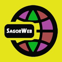 SagorWeb logo, SagorWeb contact details