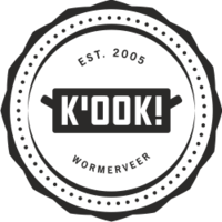 K'OOK! logo, K'OOK! contact details