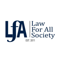 UCL Law for All Society logo, UCL Law for All Society contact details