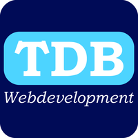 TDB Webdevelopment logo, TDB Webdevelopment contact details