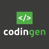 codingen logo, codingen contact details