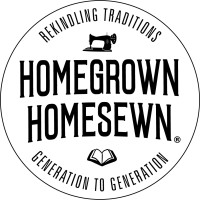 HomeGrown HomeSewn logo, HomeGrown HomeSewn contact details