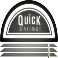 Quick Coverings logo, Quick Coverings contact details