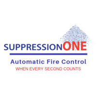 SuppressionONE Automatic Fire Control logo, SuppressionONE Automatic Fire Control contact details