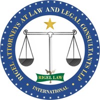 RIGEL ATTORNEYS AT LAW AND LEGAL CONSULTANTS LLP logo, RIGEL ATTORNEYS AT LAW AND LEGAL CONSULTANTS LLP contact details