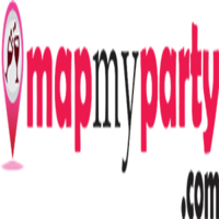 MapMyParty logo, MapMyParty contact details