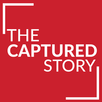 The Captured Story logo, The Captured Story contact details