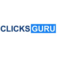 Clicks Guru logo, Clicks Guru contact details