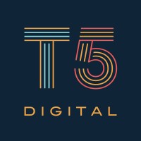 T5 Digital logo, T5 Digital contact details