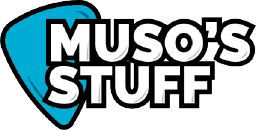 Muso's Stuff logo, Muso's Stuff contact details