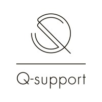 Q-support logo, Q-support contact details