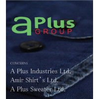 A Plus Group logo, A Plus Group contact details