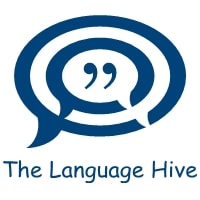 The Language Hive logo, The Language Hive contact details