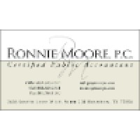 Ronnie Moore, P.C. logo, Ronnie Moore, P.C. contact details