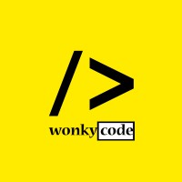 Wonky Code logo, Wonky Code contact details