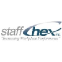 StaffChex logo, StaffChex contact details