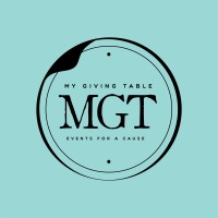 My Giving Table logo, My Giving Table contact details