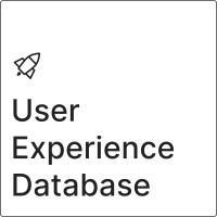 User Experience Database logo, User Experience Database contact details