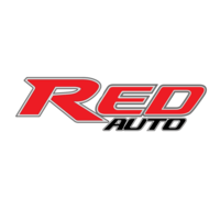 RED AUTO logo, RED AUTO contact details