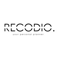 RECODIO. logo, RECODIO. contact details