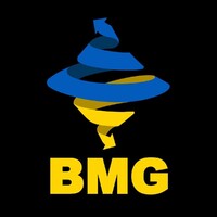 BMG logo, BMG contact details