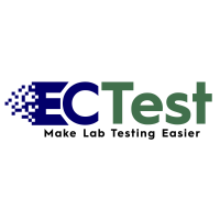 ECTest logo, ECTest contact details