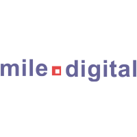 mile.digital logo, mile.digital contact details