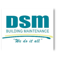 DSM Building Maintenance logo, DSM Building Maintenance contact details