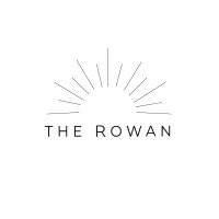 The Rowan logo, The Rowan contact details