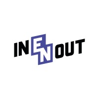 IN EN OUT logo, IN EN OUT contact details