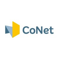 CoNet logo, CoNet contact details