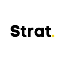 Strat. logo, Strat. contact details