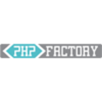 PHPFactory logo, PHPFactory contact details