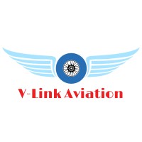 V-Link Aviation logo, V-Link Aviation contact details