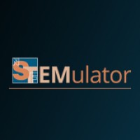 STEMulator logo, STEMulator contact details