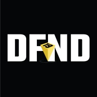 DFND.IO logo, DFND.IO contact details